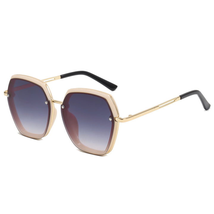 Women's fashionable sunglasses in trendy hexagon design Stornfield