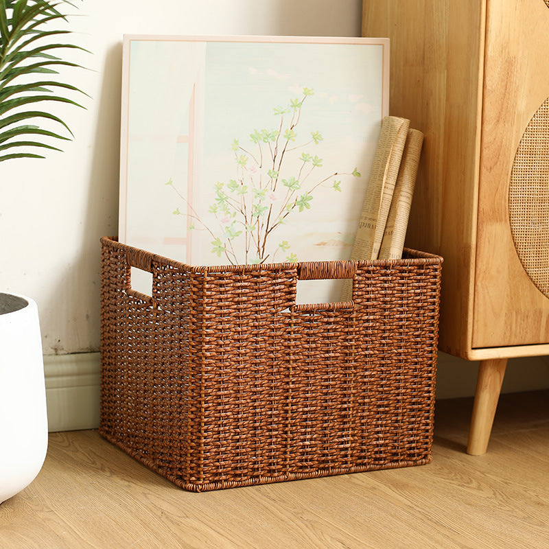 Natural Woven Storage Bin Stornfield