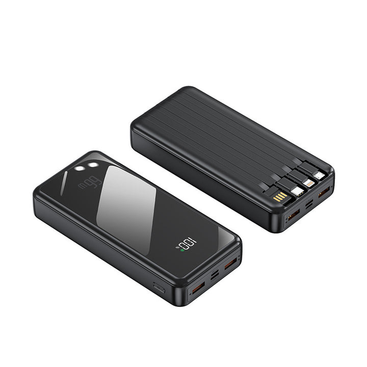 Ultra-slim power bank with multiple charging options Stornfield