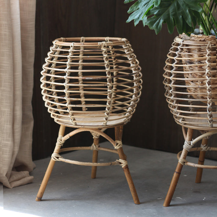 Handmade Rattan Stool Stornfield