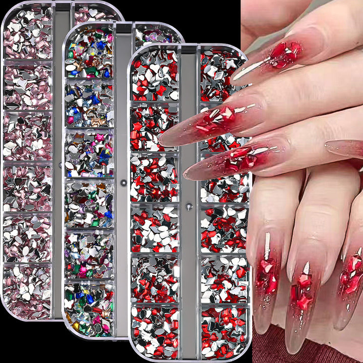 Nail Art Decorative Gemstone Set