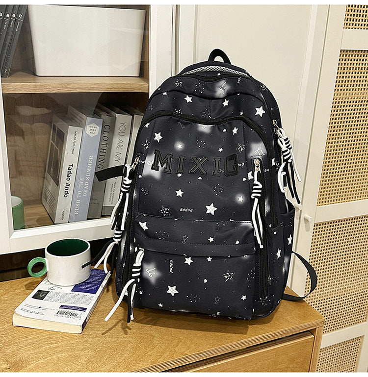 Trendy Illustrated Graphic Backpack Stornfield