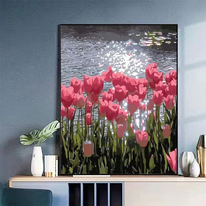 Floral Landscape Canvas Art Stornfield