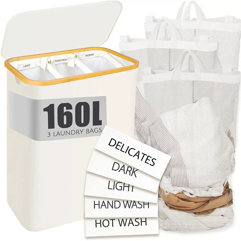 Laundry basket with compartments Stornfield