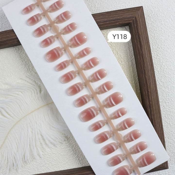 Glamorous Glossy Press-On Nails