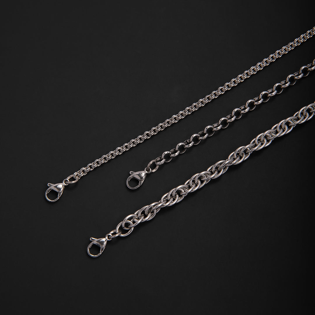 Textured Chain Link Bracelet Stornfield