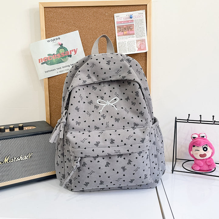 Floral-Patterned Travel Backpack Stornfield