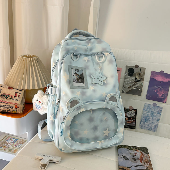 Backpack with Cute Applications and Thoughtful Storage Stornfield