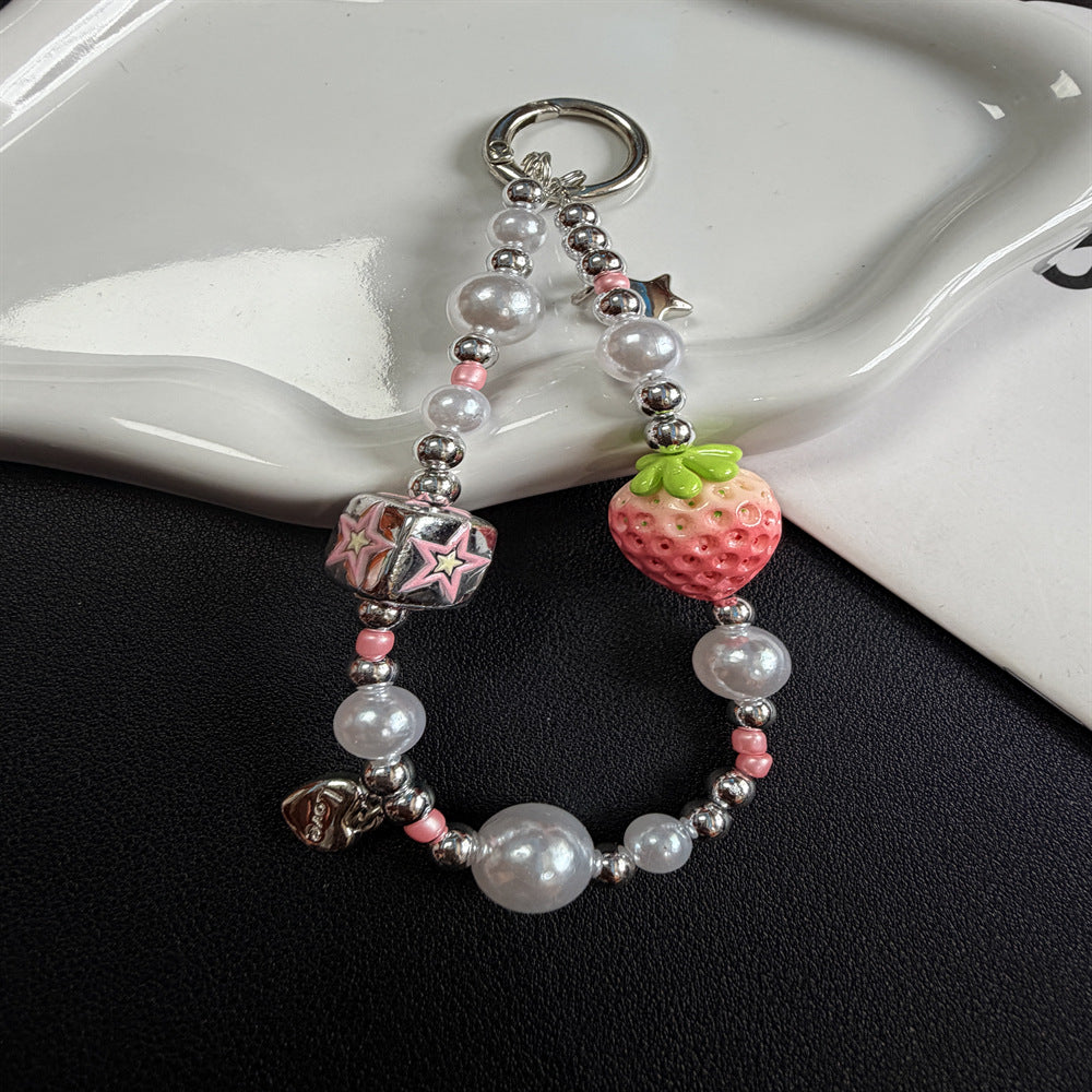 Decorative Beaded Charm Keychain Stornfield 1790135593