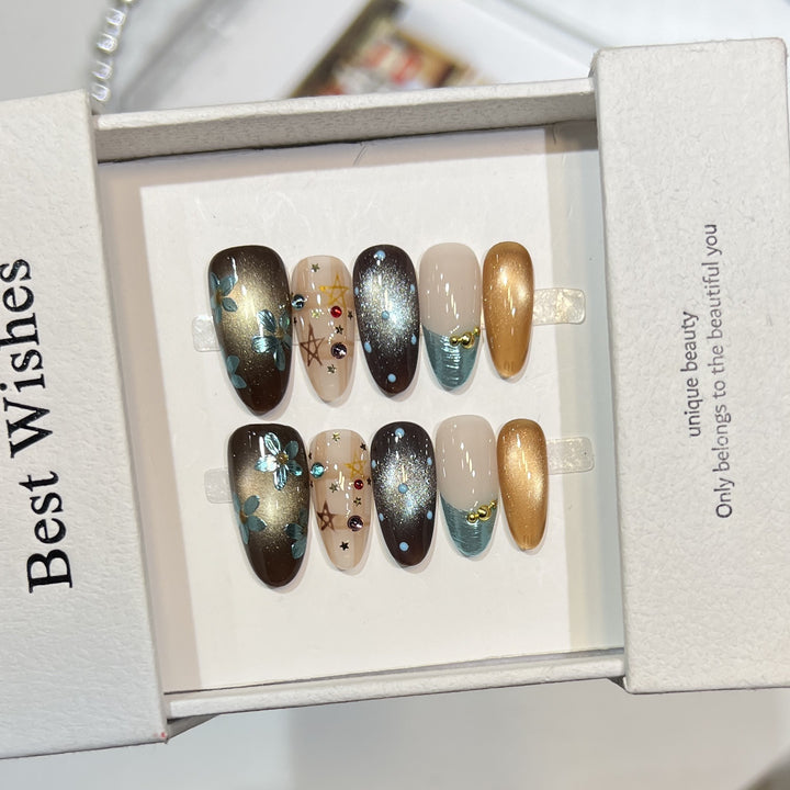 Artistic Press-On Nails Stornfield