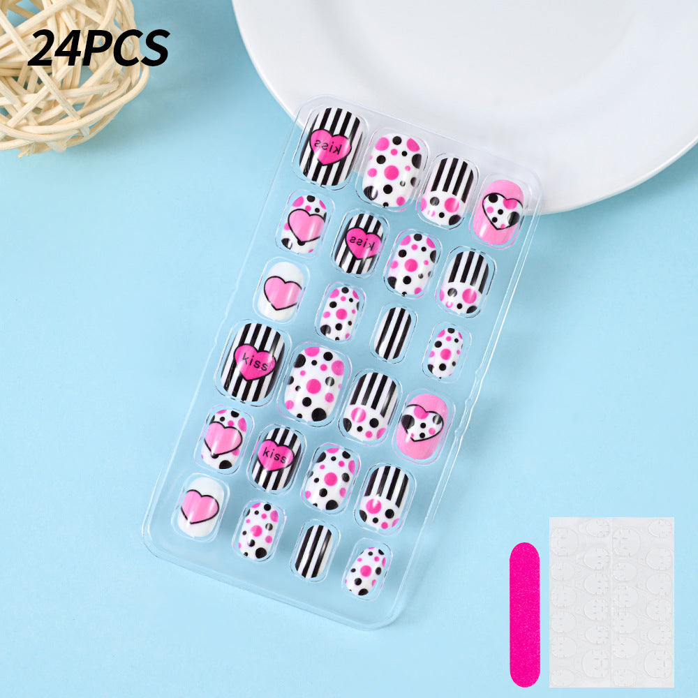 Themed Summer Beach Nail Art Press-On Nails Stornfield