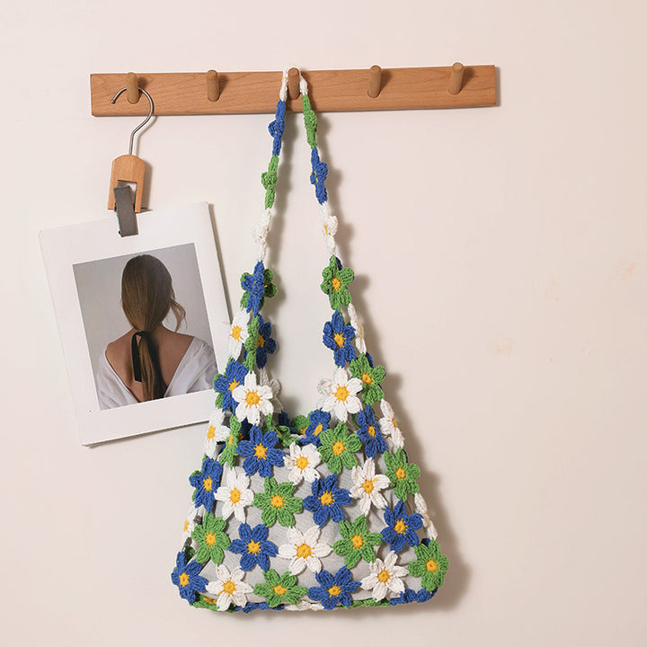 Crocheted flower bag Stornfield