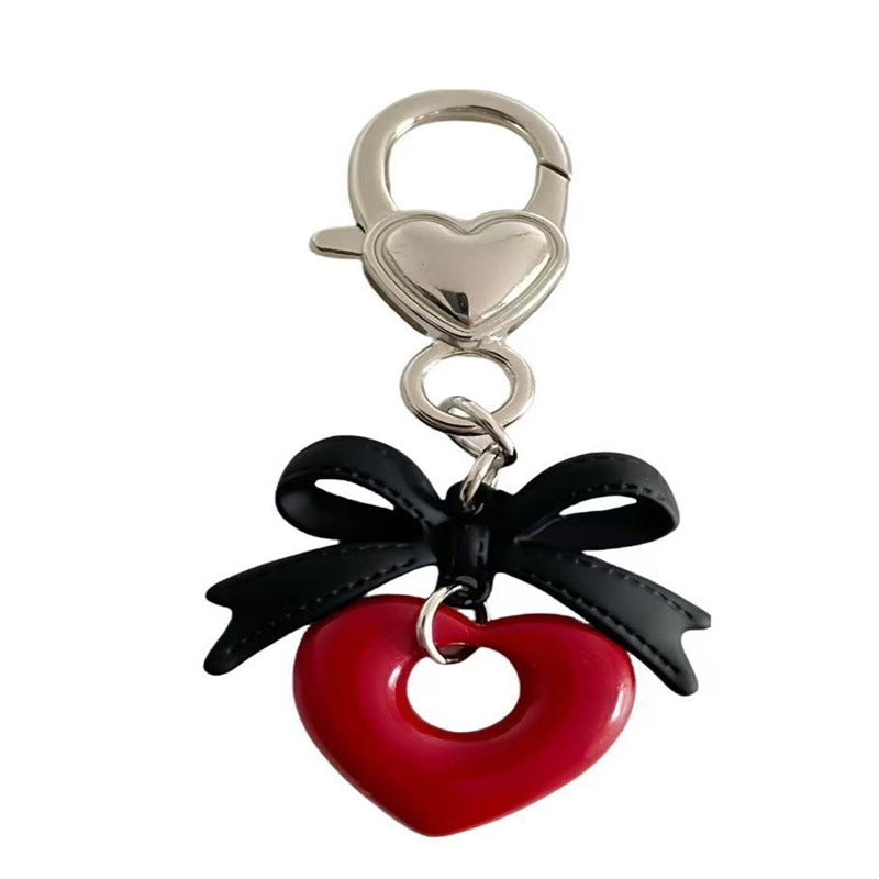 Heart-Shaped Charm Keychain Stornfield