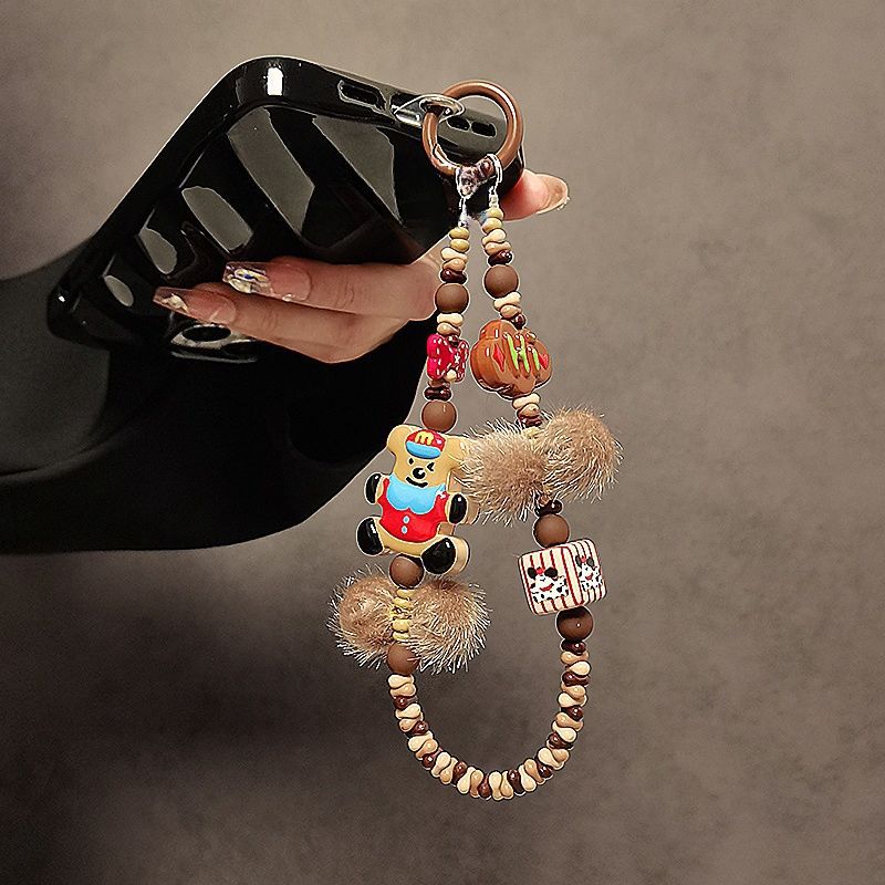 Whimsical Beaded Phone Charm Holder Stornfield