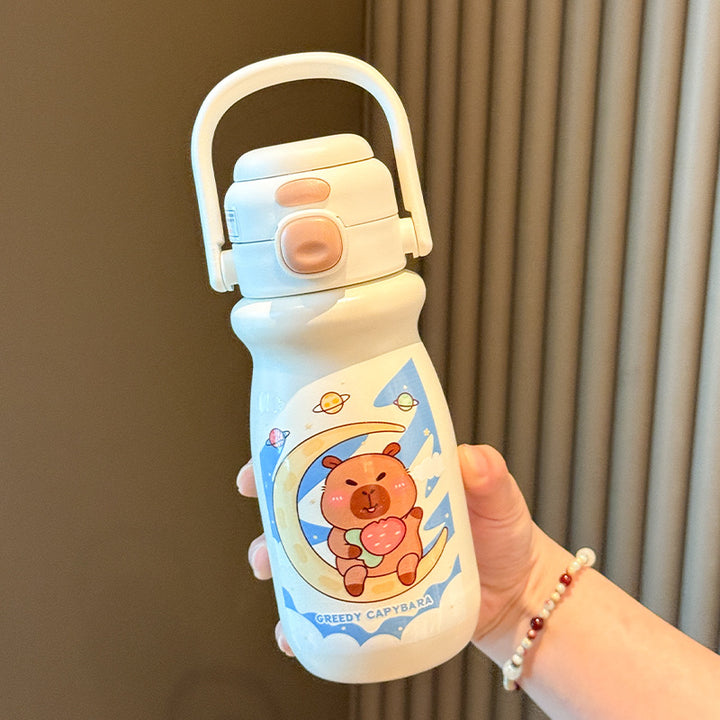 Ladies Insulated Drinking Bottle with Colorfully Designed Animal Motif Stornfield