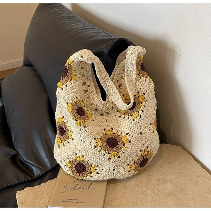 Hand-crocheted summer shopping bag Stornfield