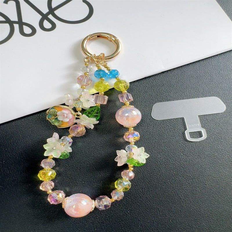 Decorative Beaded Charm Keychain Stornfield 1790135796