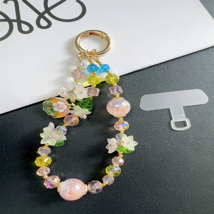 Decorative Beaded Charm Keychain Stornfield 1790135796