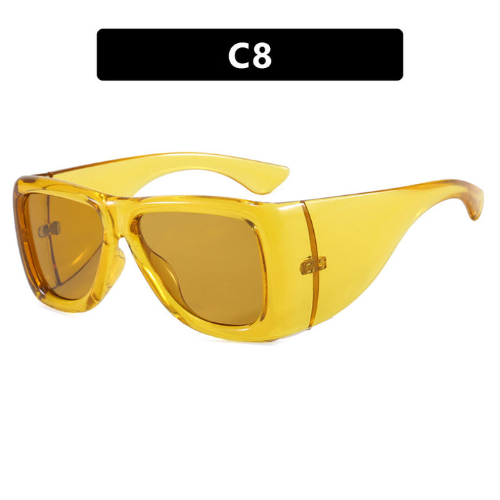 Ladies trendy oversized sunglasses with striking tortoiseshell design Stornfield