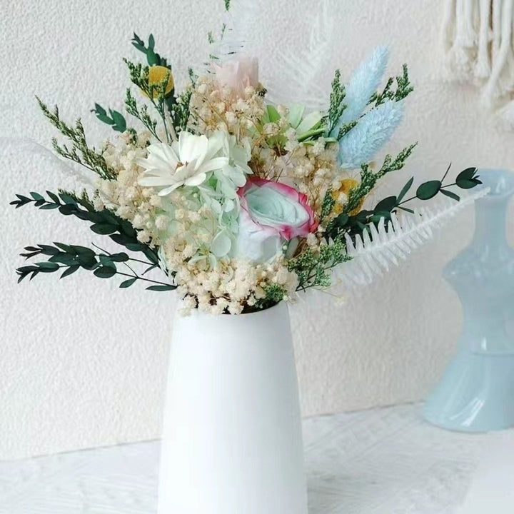 Lifelike Botanical Floral Arrangement