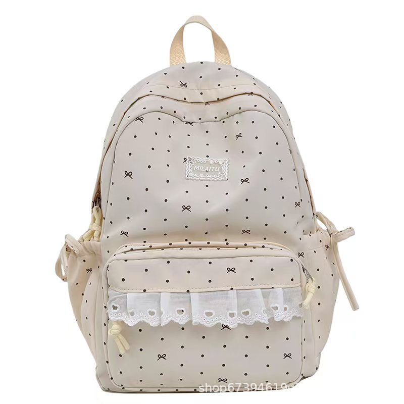 Decorative Ruffled Backpack Stornfield