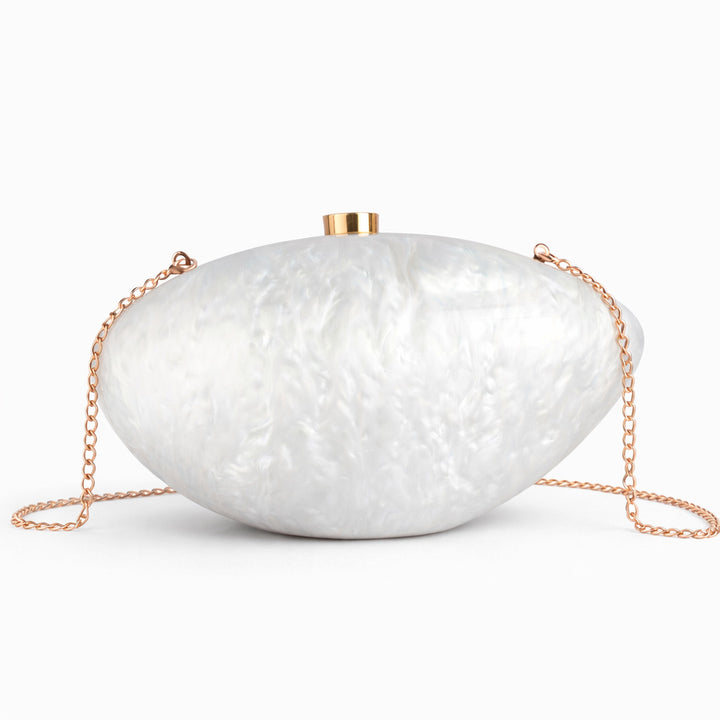 Pearlescent Acrylic Evening Handbag
