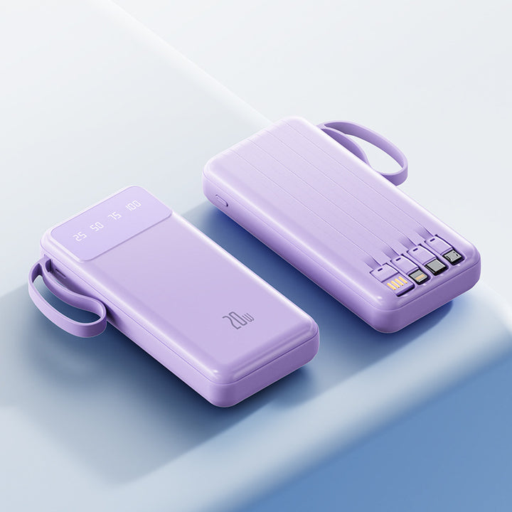 Portable fast charging power bank with LED display Stornfield