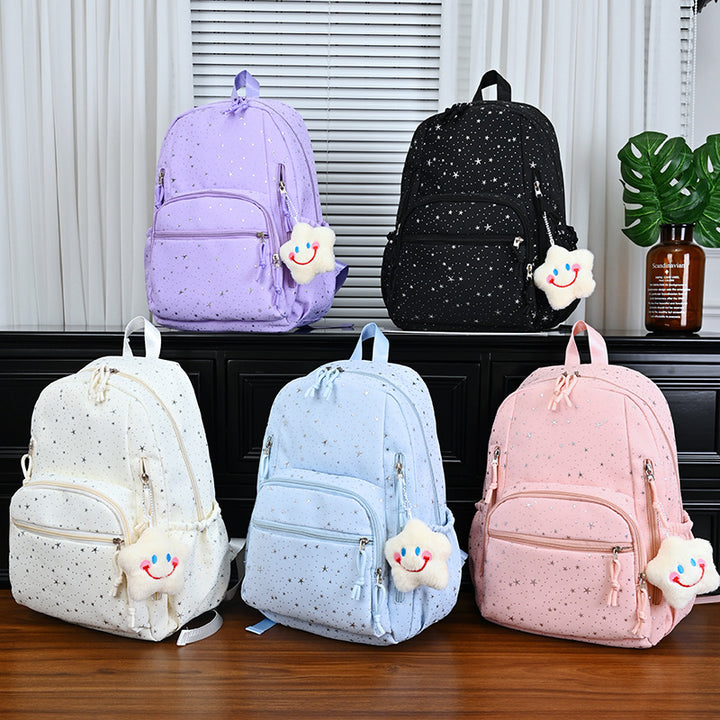 Multi-Functional Star-Print Backpack Stornfield