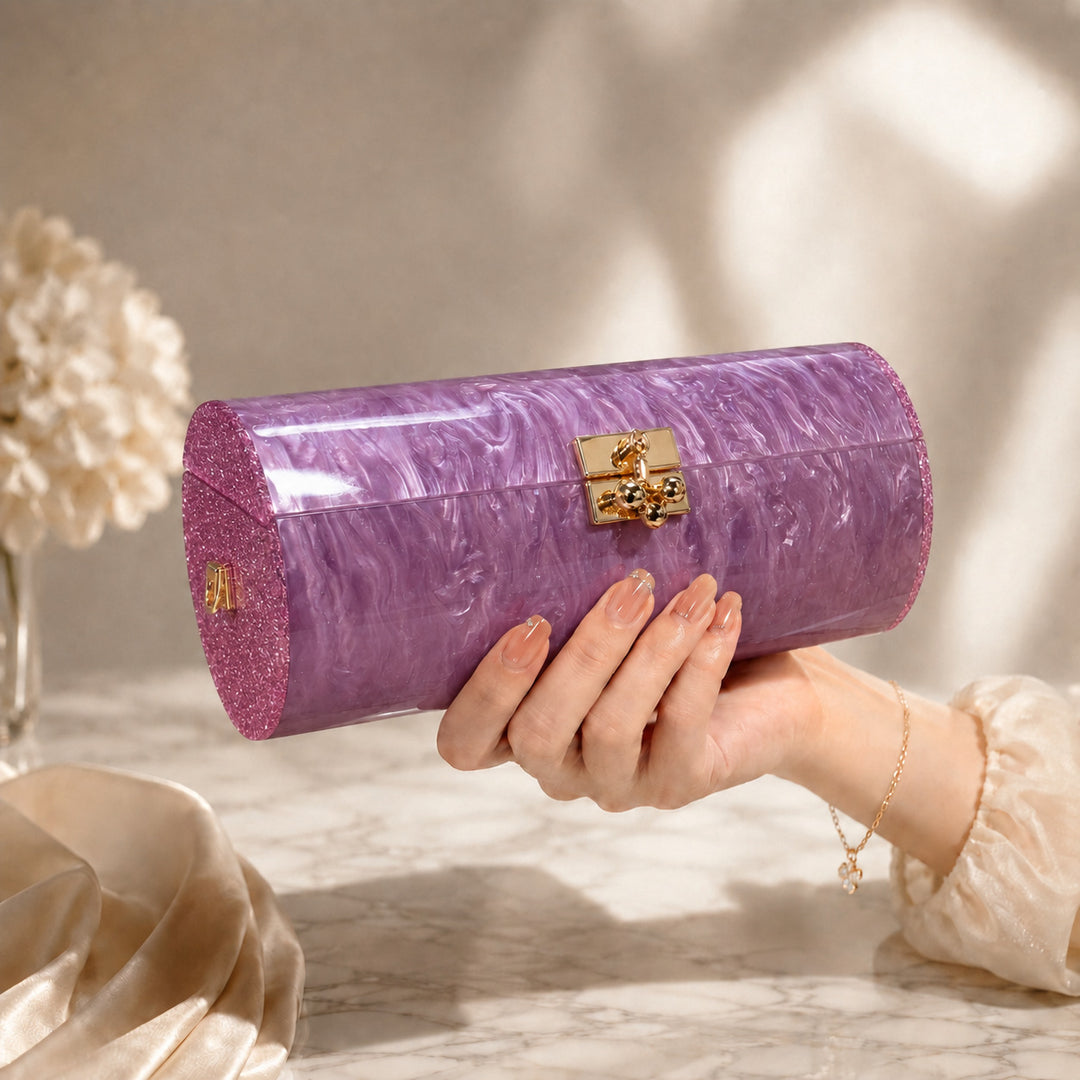 Glamorous Cylinder Clutch
