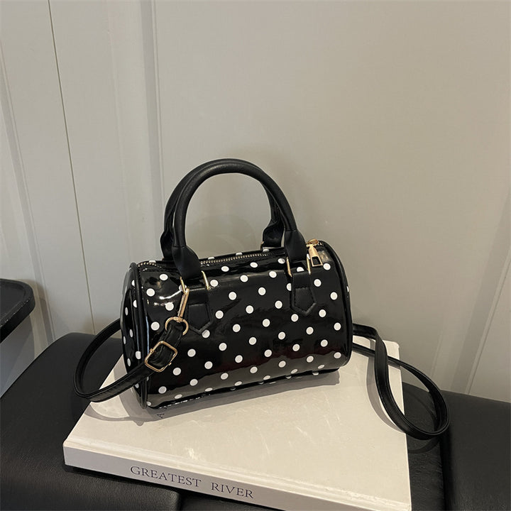 Polka Dot Handheld Satchel
