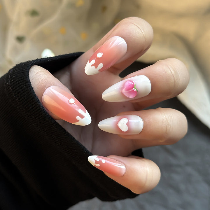 Decorative Press-On Nail Set Stornfield