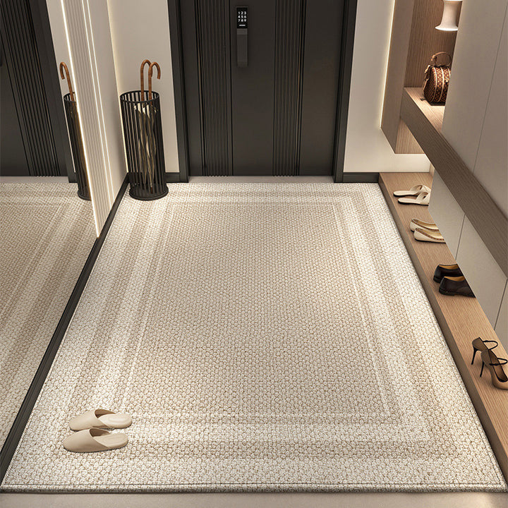 Elegant Geometric Patterned Entrance Mat