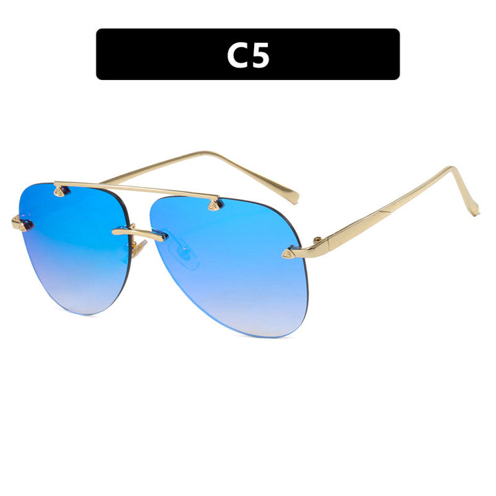 Women's elegant pilot sunglasses with UV protection and reflective lenses Stornfield