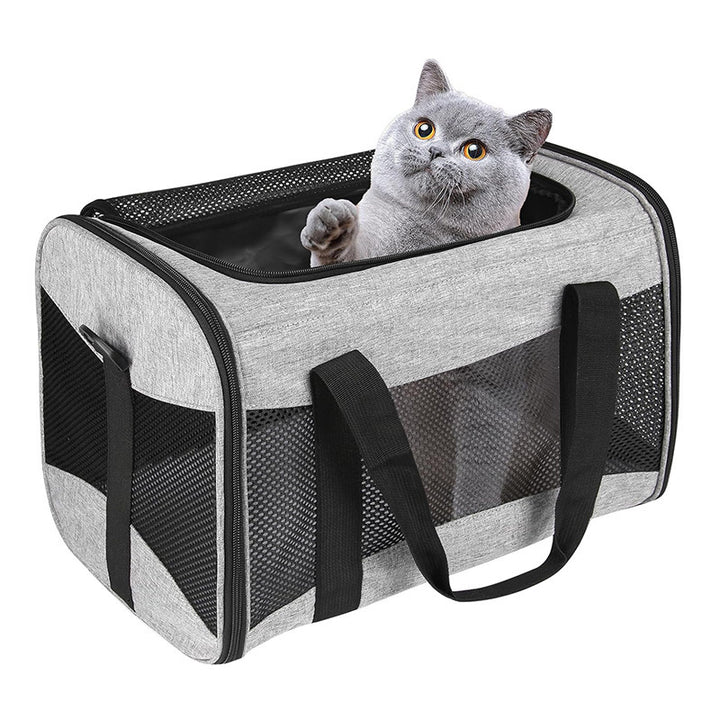Pet carrier bag with breathable mesh windows Stornfield