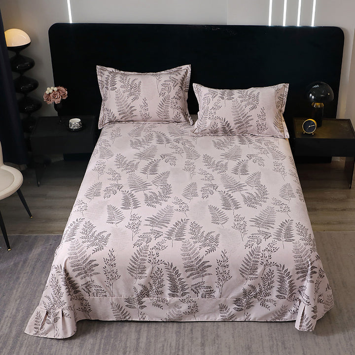 Floral Patterned Bed Cover Set