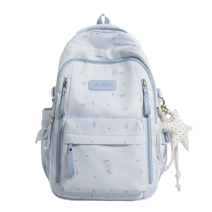Stylish Love-Embellished Backpack Stornfield
