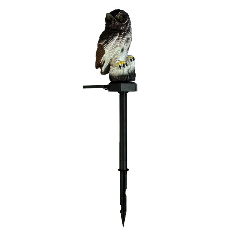 Welcoming Birdhouse Solar Pathway Stake Light With Dusk-To-Dawn Sensor Stornfield