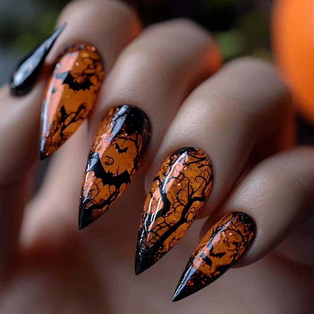 Artistic Halloween Nail Art Design Set