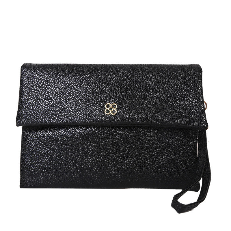 Elegant Textured Wristlet Clutch Stornfield
