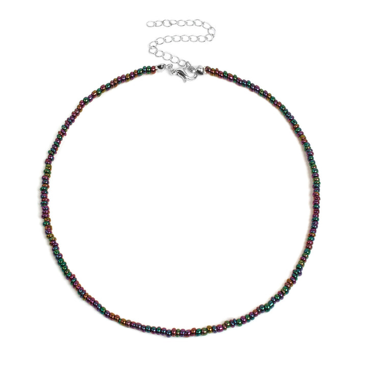 Colorful Beaded Choker Necklace Stornfield