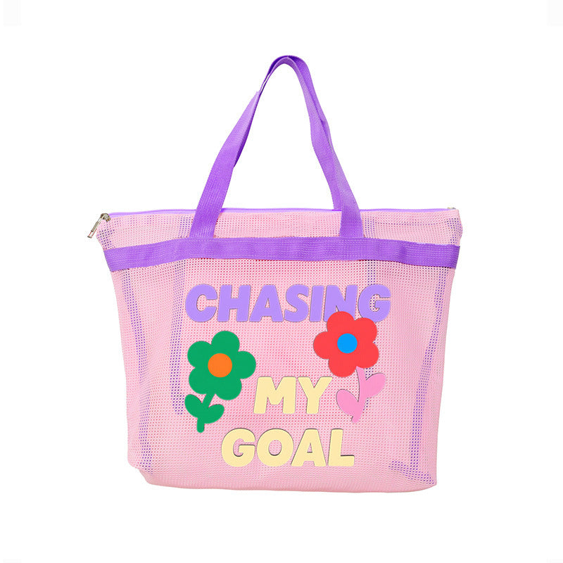 Casual Beach Bag in Playful Design Stornfield