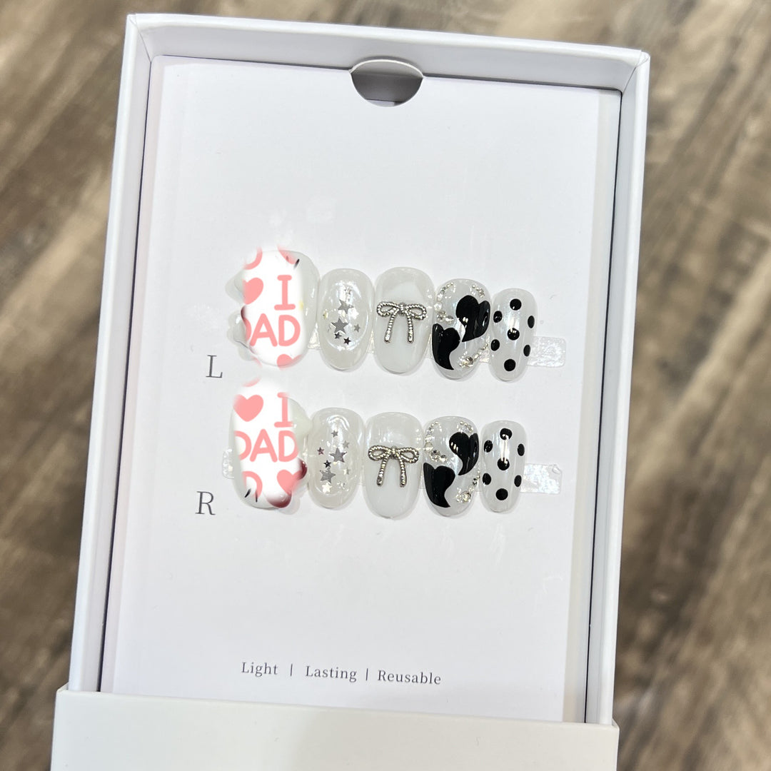Cartoon-Themed Decorative Press-On Nail Set Stornfield