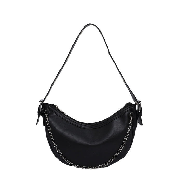 Modern Chain-Handled Hobo Bag Stornfield
