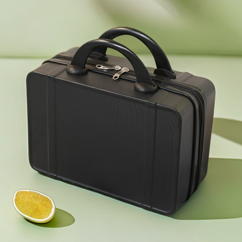compact hard-shell cosmetic and travel vanity case with dual top handles Stornfield
