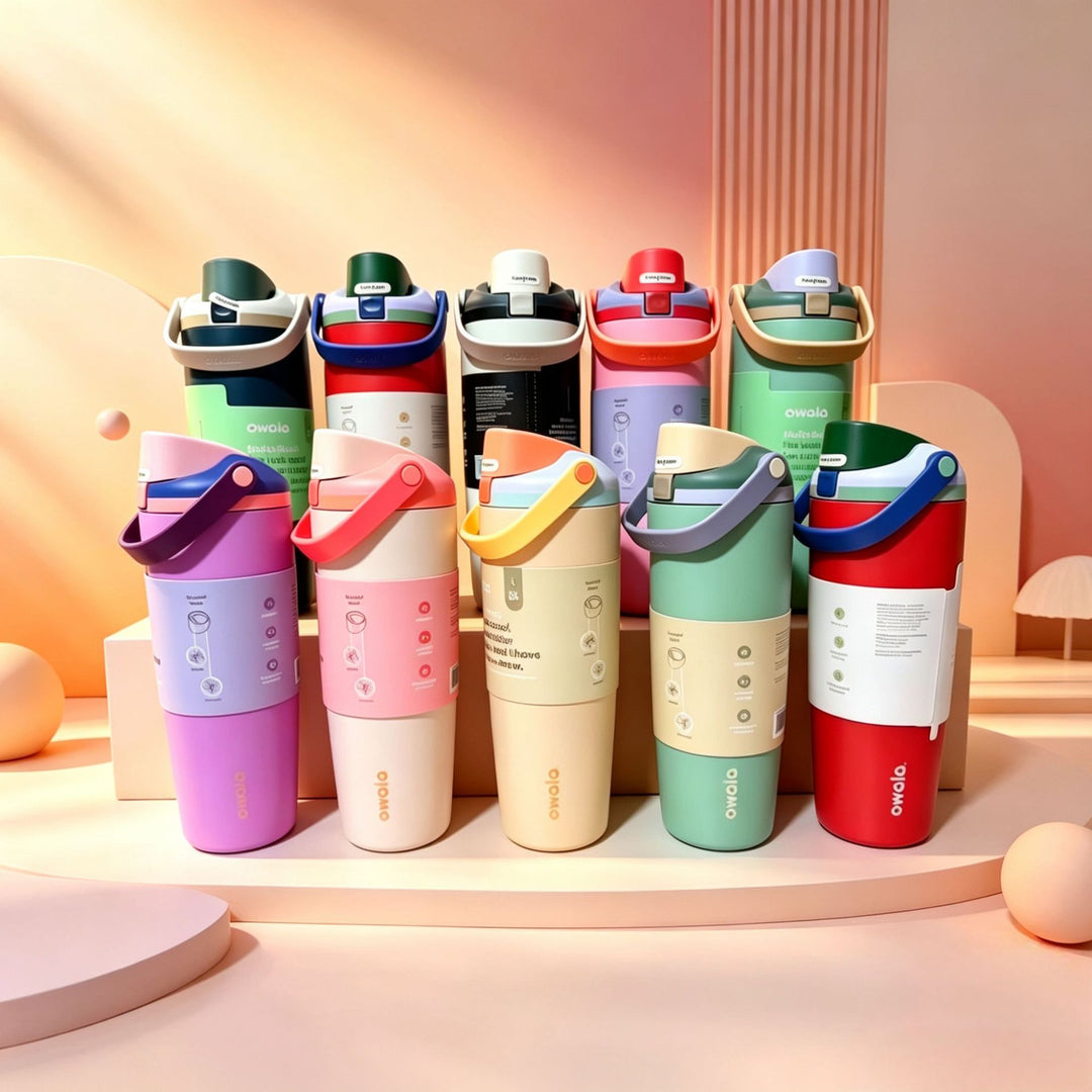 Unisex drink tumbler with integrated straw and leak-proof design Stornfield