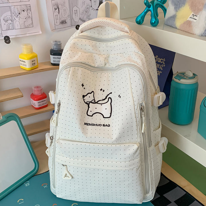 Fun-Themed Illustrated Backpack Stornfield