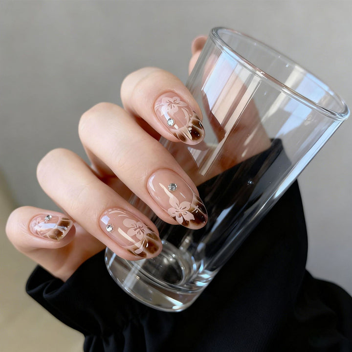 Elegant Ombre Glitter Nail Enhancements Stornfield