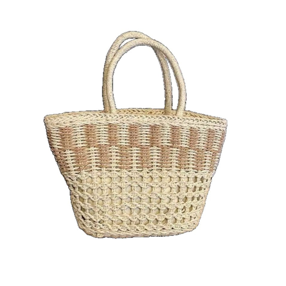 Handbag Made of Woven Natural Material with Airy Structure Stornfield