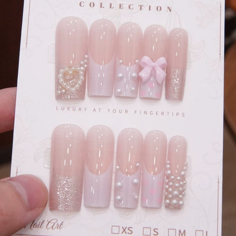Luxury Decorative Press-On Nail Art