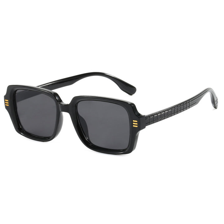 Women's fashionable square sunglasses with textured frame Stornfield